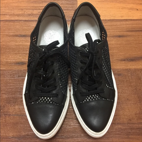 Vince Camuto mesh and leather sneakers size 8🖤🥰 - Picture 2 of 6